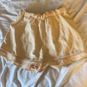 Peach colored short